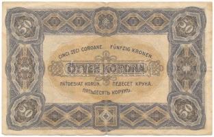 1920. 50K "5a 006 797274", "Orell Füssli Zürich" nyomdahely jelöléssel T:F közép...