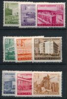 1953 Épületek (II.) sor (**11.000)