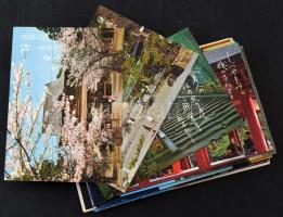 JAPÁN - 28 db MODERN postatiszta város képeslap, néhány tokban / JAPAN - 28 modern unused town postcards, some in cases