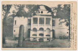 1913 Bonyha, Szászbonyha, Bahnea; Bethlen-kastély (az 1930-as években lebontották) / castle (demolished in the 1930s) (EK)