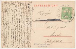 1913 Bonyha, Szászbonyha, Bahnea; Bethlen-kastély (az 1930-as években lebontották) / castle (demolis...