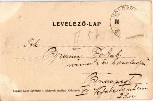 Kolozsvár, Cluj; Barátok temploma. Lepage Lajos kiadása / church (szakadás / tear)