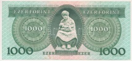 1992. 1000Ft "D 57038729" T:F kis folt, egyébként szép papír
Adamo F46