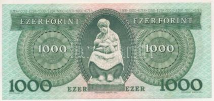 1993. 1000Ft "D 96277766" T:F kis folt, egyébként szép papír
Adamo F47