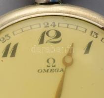 Omega zsebóra, fém tok, jelzett szerkezet, működik, d: 45 mm