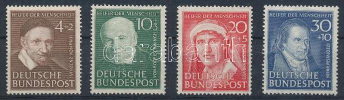 NSZK 1951 Mi 143-146 (Mi EUR 140,-)