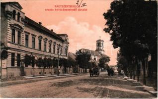 1905 Nagyszentmiklós, Sannicolau Mare; Aranka belvíz-ármentesítő társulat. Kollonits István kiadása / flood control company (kopott sarkak / worn corners)