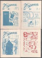 cca 1970 Garabonciás magazin 8 darab száma