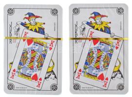 "Pénzmúzeum" francia kártya pakli, bontatlan, karton díszdobozban