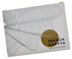 "Pénzmúzeum" francia kártya pakli, bontatlan, karton díszdobozban