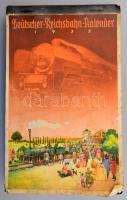 1935 Deutsche Reichsbahn-Kalender (Német birodalmi vasút naptár) 157 képes oldallal, eredeti borítóv...