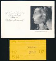 A Nemzeti Színházért 1983 november 19. Budapest Sportcsarnok emléklap + jegy az eseményre