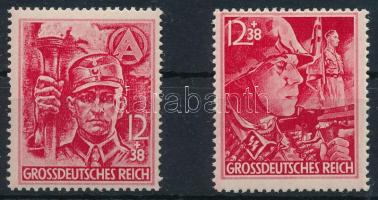 1945 SA és SS sor Mi 909-910 (Mi EUR 80.-)