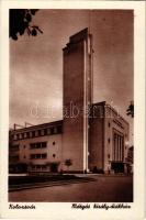 Kolozsvár, Cluj; Mátyás király diákház / student dorm (gyűrődés / crease)