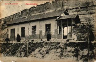 1913 Balatonaliga (Balatonvilágos), Koroncay nyaraló (szakadás / tear)