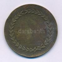 1930 k. "Sanctus Ladislaus Rex Hungariae" Szent Lászlót ábrázoló kétoldalas bronz díjérem ...