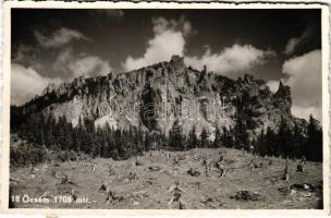 1943 Csíki-havasok, Muntii Ciucului; Öcsém / Varful Ecem / mountain peak