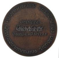 DN "Lázár Vilmos / Országos Örmény Önkormányzat" kétoldalas, öntött bronz plakett (84mm) T...