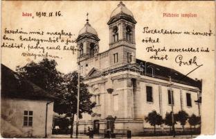 1910 Léva, Levice; Plébániatemplom / parish church (EM)