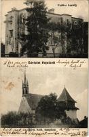 Hajnik, Hájniky (Szliács, Sliac); Vadász kastély, Római katolikus templom / castle, Catholic church (fl)