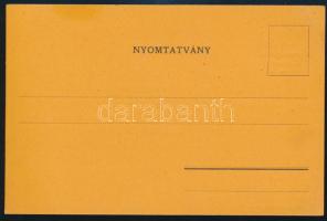 1912 A Budapest Székesfővárosi állatkert humoros nyomtatványa a majmokat ellátó bizottság közleményé...