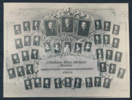 1929 A Bratislavai Statna Ochodna akadémia párhuzamos magyar osztályának csoportképe - Felvidék a po...