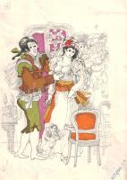 Bognár Árpád (1931-2004) Munkácsy-díjas grafikusművész hét színes, részben aláírt illusztrációja Bea...