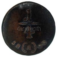 Ausztria 1800A 1/4kr Cu T:XF hajlott
Austria 1800A 1/4 Kreuzer Cu C:XF bent
Krause KM#2105