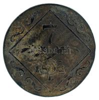 1802B 7kr Ag "I. Ferenc" T:VF patina Hungary 1802B 7 Kreuzer Ag "Franz I" C:VF patina Huszár: 2012., Unger III.: 1395.a