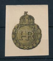 ca 1940 Hadirokkant jelvény vízzel felragasztható matrica 4x5 cm