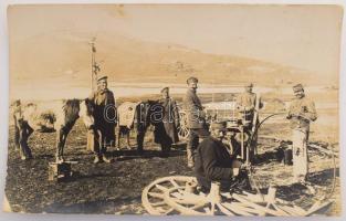 Kb. 150 darabos fénykép hagyaték tétel Varga János főhadnagy, a M. kir. 29/III hadtápzászlóalj tiszt...