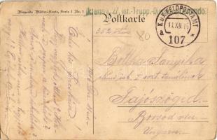 1915 Die Liebeszigarre. Die wahre Liebe ist das nicht!. Fliegende Blätter-Karte, Serie I. Nr. I. / e...