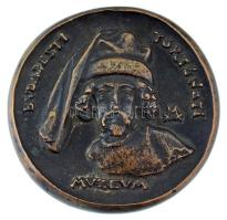 Madarassy Walter (1909-1994) DN "Budapesti Történeti Múzeum" kétoldalas bronz emlékérem (~85mm) T:AU Hungary ND "Budapest History Museum" twos-sided bronze medallion. Sign: Walter Madarassy (~85mm) C:AU