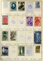 Oroszország, Szovjetunió kb 2000 db bélyeg 4 cserefüzetben