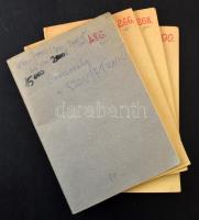 Oroszország, Szovjetunió kb 2000 db bélyeg 4 cserefüzetben