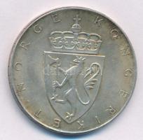 Norvégia 1964. 10K Ag "Alkotmány 150. évfordulója" kapszulában T:XF, patina
Norway 1964. ...