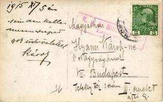 1915 Első világháború, osztrák-magyar katonák, tábori mise / WWI Austro-Hungarian K.u.k. military, m...