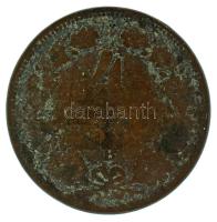 1861B 4kr Cu hátoldalon "LK" beütéssel T:F
Adamo M7