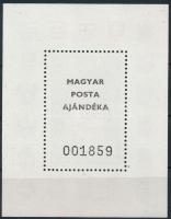 1990 A Magyar Köztársaság címere ajándék blokk (30.000)