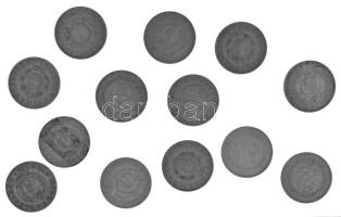 1950. 2Ft Cu-Ni (3x) + 1951. 2Ft Cu-Ni (3x) + 1957-1966. 2Ft Cu-Ni (5xklf, 7db) T:VF, F