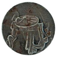 Osztrák-Magyar Monarchia 1915. "A Krasniki diadalmas csatában az oroszoktól elvett ágyúból verette az Auguszta-Alap" Fe emlékérem. Szign.: Murányi Gyula (22mm) T:XF oxidáció