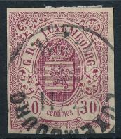 Luxemburg 1859 Mi 9 (Mi EUR 280,-)