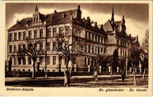 1941 Beszterce, Bistritz, Bistrita; Evangélikus gimnázium. Gustav Zikeli kiadása / Ev. lizeum / Lutheran grammar school