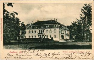 1906 Bethlen, Betlen, Beclean; Bethlen András gróf kastélya. Kajári István kiadása / castle