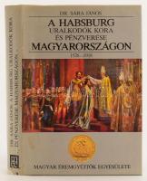 Sára János: A Habsburg uralkodók kora és pénzverése Magyarországon 1526-1918. Bp., 1991.,Magyar Éremgyűjtők Egyesülete, 521 p. Fekete-fehér képanyaggal illusztrált. Kiadói egészvászon-kötés, kissé foltos kiadói papír védőborítóban, egyébként jó állapotban.
