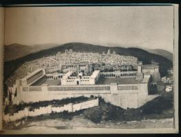 Budapest, Bibliai Múzeum (a borítón és a belső lapon kézzel átírva Miskolcra), képeslapfüzet 12 bibl...