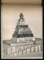 Budapest, Bibliai Múzeum (a borítón és a belső lapon kézzel átírva Miskolcra), képeslapfüzet 12 bibl...