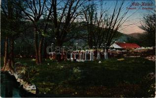 Ada Kaleh, Török temető. M. G. kiadása (Orsova) / Friedhof / Turkish cemetery