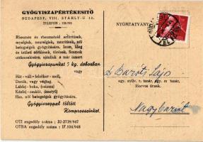 1948 Hévíz, Iszap gyógyulás - Hévízi rádiumos gyógyiszappal vagy a hévízi rádiumos gyógyiszappal töl...