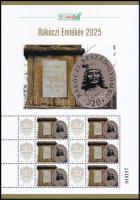 2025 Rákóczi Emlékév megszemélyesített ív
